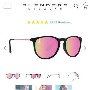 NWT Blenders Rose Theater Sunglasses